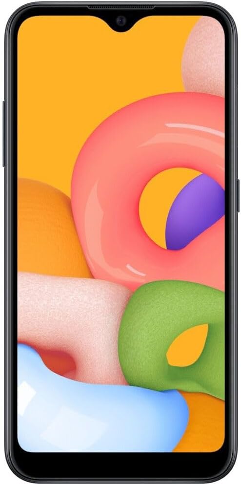 Samsung Galaxy A01 16GB BLACK VERIZON (Renewed)